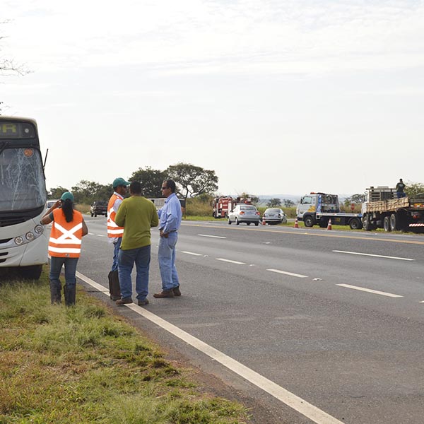 Ônibus, carreta, caminhão e carro se envolvem em acidente na rodovia de Paraguaçu Paulista