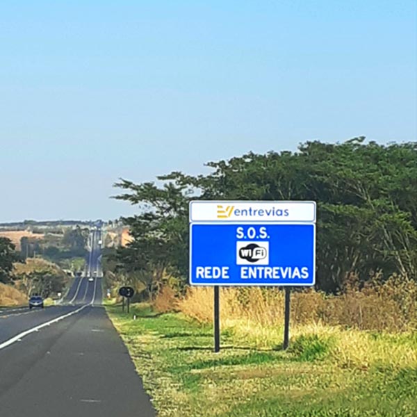 Entrevias abre sinal de Wi-fi nas rodovias da região de Marília