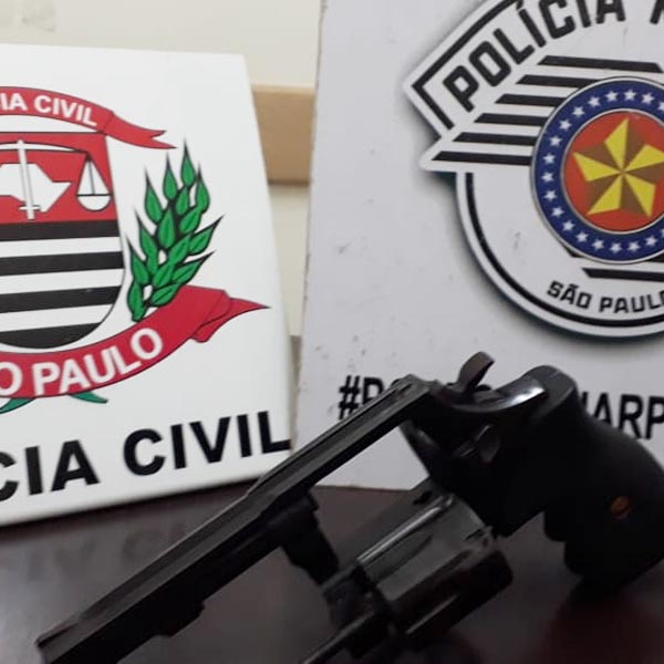 Operação das polícias Civil e Militar apreende arma de fogo em Assis