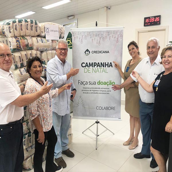 Santa Casa de Assis agradece Credicana por nova doação de arroz