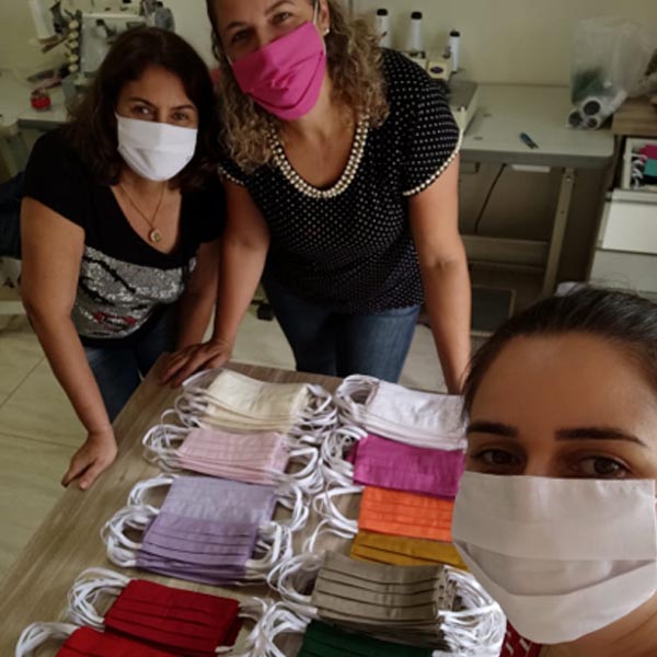 Zilor mobiliza ação 'Mãos que Costuram Esperança' para doação de máscaras