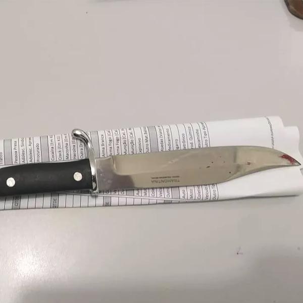 Homem é preso suspeito de atropelar e dar facada no tio em Marília