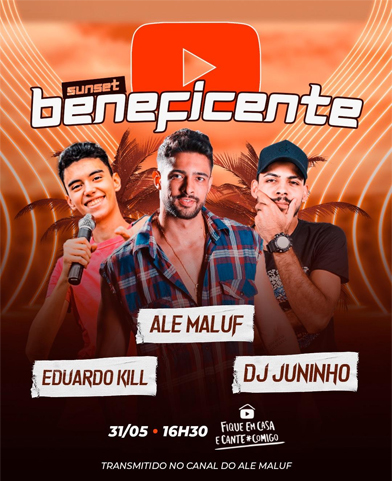 Domingo tem live solidária em prol de famílias carentes de Paraguaçu Paulista