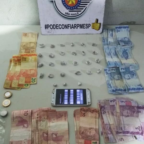 Adolescente confessa envolvimento com o tráfico de drogas no Aldo Paes Leme