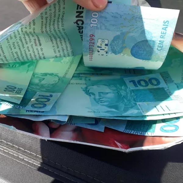 Idosa de Rancharia é detida com R$ 5 mil em notas falsas e alega desconhecer existência do dinheiro