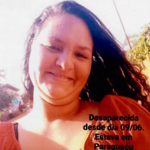 Jovem de 25 anos está desaparecida há uma semana em Paraguaçu Paulista