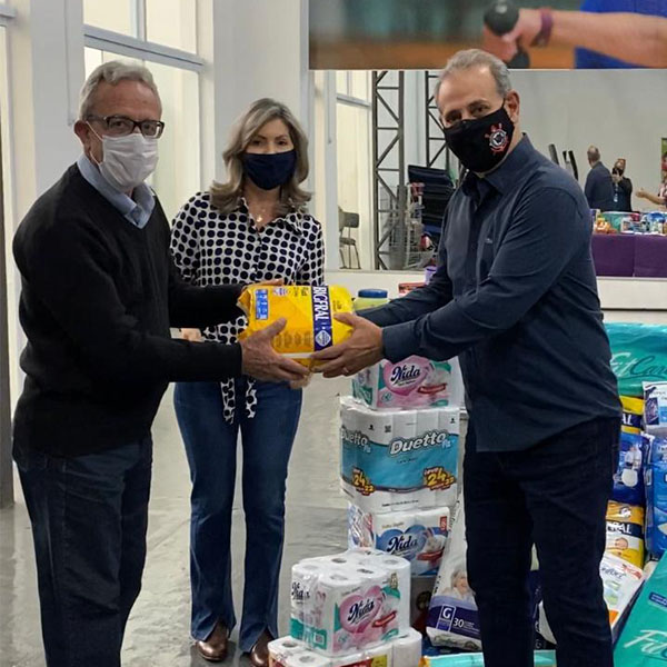 AMU realiza entrega de itens de higiene pessoal para Asilo São Vicente de Paulo