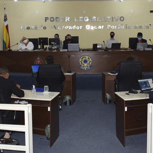 Vereadores reúnem-se para Sessão Ordinária na próxima segunda-feira