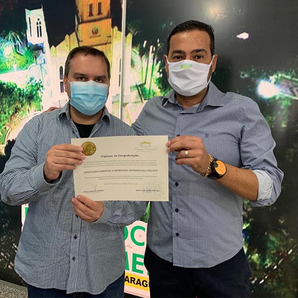 Associação Comercial e Empresarial de Paraguaçu Paulista é homenageada pela Câmara Municipal