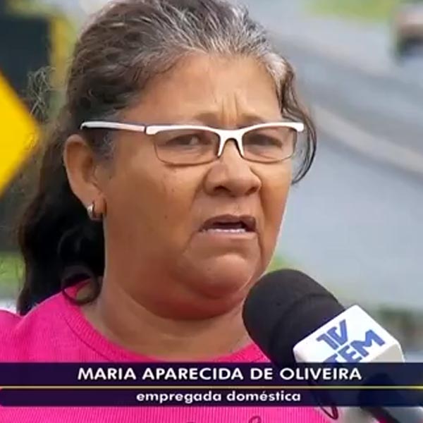 Mulher que morreu atropelada concedeu entrevista à TV Tem há 3 anos falando do perigo do local