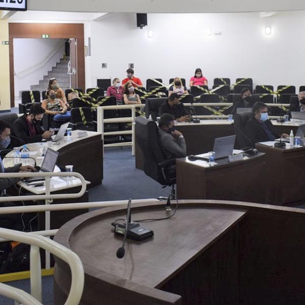 Vereadores reúnem-se na próxima segunda-feira