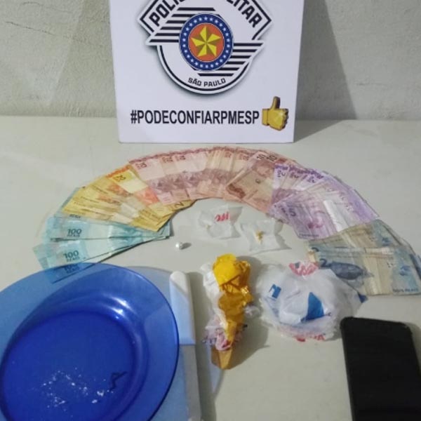 Homem com várias passagens por tráfico de drogas é preso em flagrante pelo mesmo crime em Paraguaçu