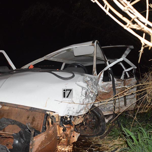 Durante ultrapassagem, carros colidem na rodovia Paraguaçu/Quatá