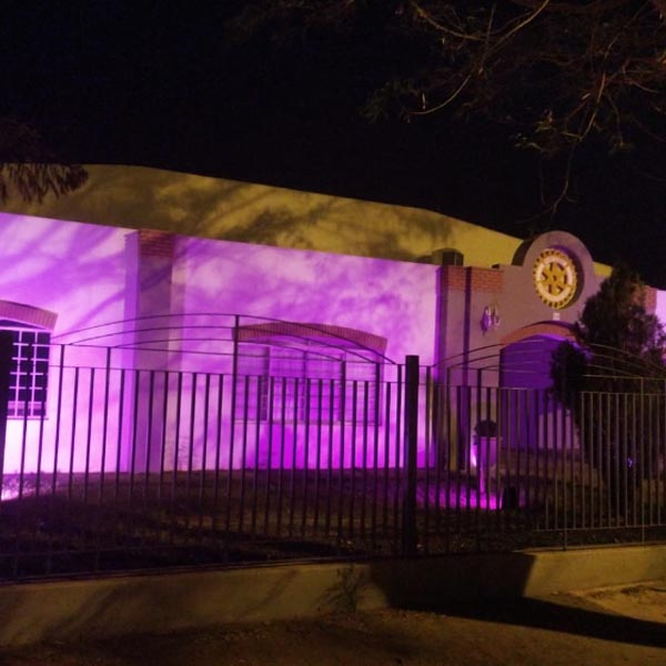 Outubro Rosa: Rotary Club Paraguaçu Paulista recebe iluminação em apoio à campanha