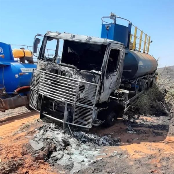 Incêndio atinge área de canavial em Quatá
