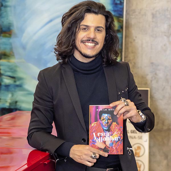 Murilo Grilo lança livro voltado para a arquitetura e moda