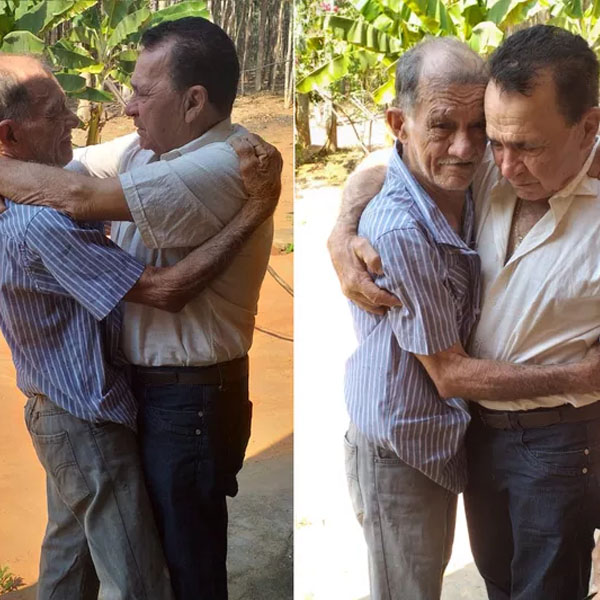 Após 70 anos, idoso que perdeu trem durante viagem com a família reencontra irmãos em Tupã