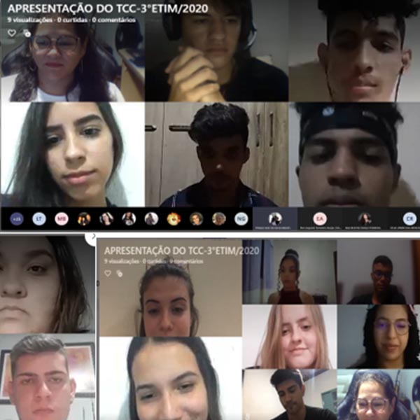 Alunos da ETEC apresentam TCC de forma virtual