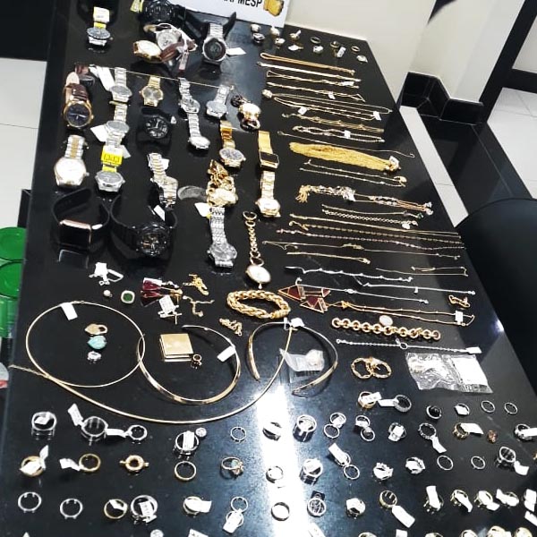 Beneficiado de 'saidinha' de Natal furta relojoaria no centro de Paraguaçu Paulista