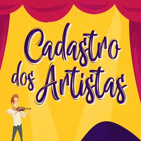 Departamento de Turismo e Cultura reabre cadastros para artistas locais