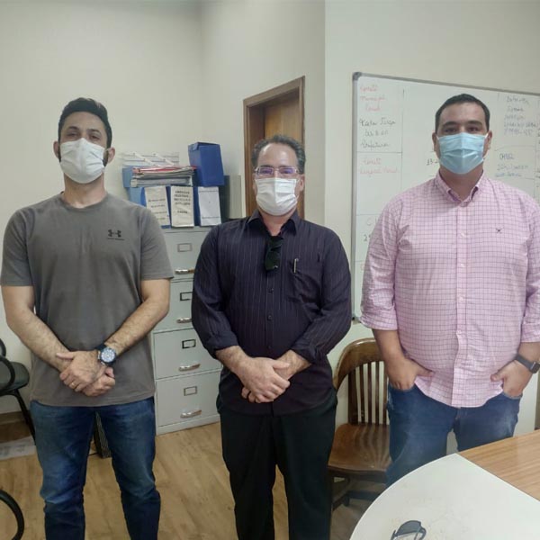 Presidente da Câmara Municipal faz visita a órgãos do município