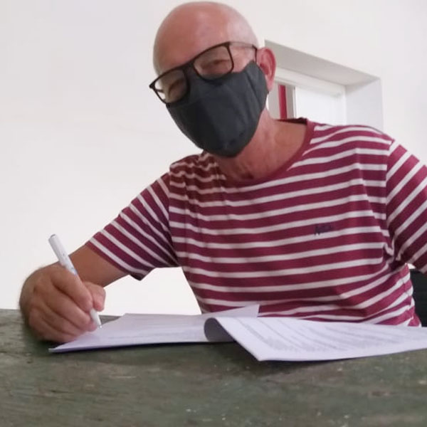 “Estou com saudades”, diz maquinista sobre viagens com Maria Fumaça