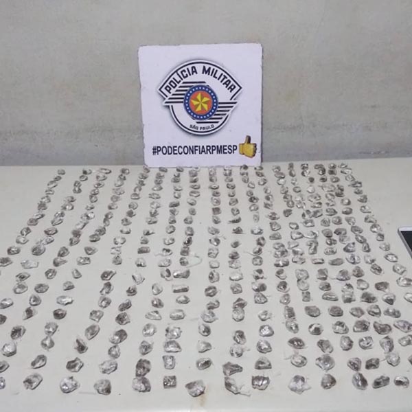 PM apreende mais de 360 porções de maconha durante ocorrência em Paraguaçu Paulista