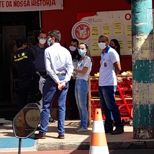 Operação fiscaliza estabelecimentos no combate à Covid-19 em Paraguaçu Paulista