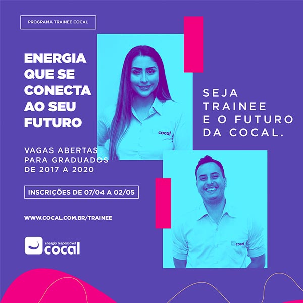 Cocal lança edição do Programa Trainee 2021