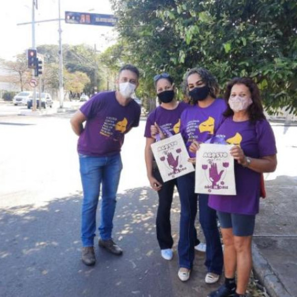 CRAS III promove pedágio contra violência doméstica