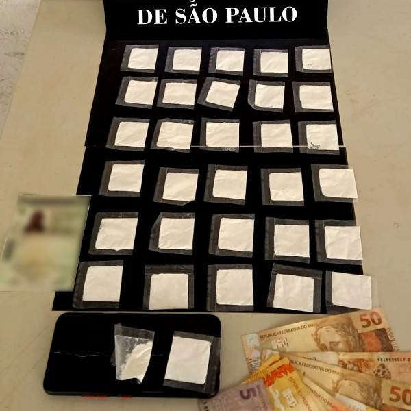 Morador da região é preso em Paraguaçu Paulista após ser flagrado com drogas