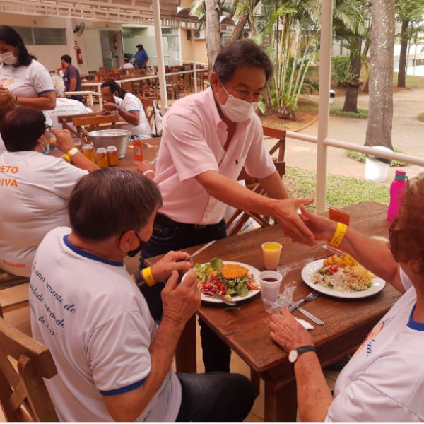 Participantes do CCI ganham almoço no Hotel Parque das Araras