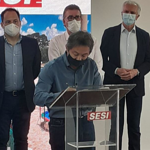 Antian assina convênio com Sesi Atleta do Futuro