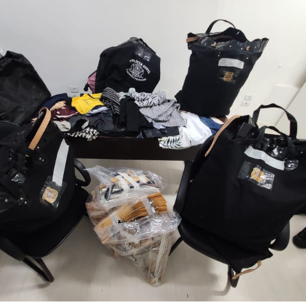 Operação Trapos de Luxo desarticula grupo criminoso que furtava roupas e causou mais de R$ 1 milhão