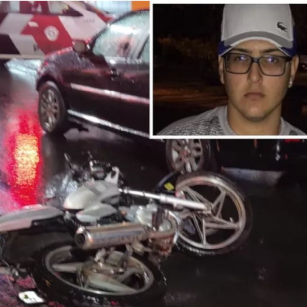 Motociclista de 20 anos morre após bater na traseira de carro e ser arremessado em Tupã
