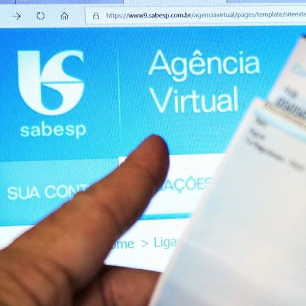 Sabesp tem novo modelo de conta de água