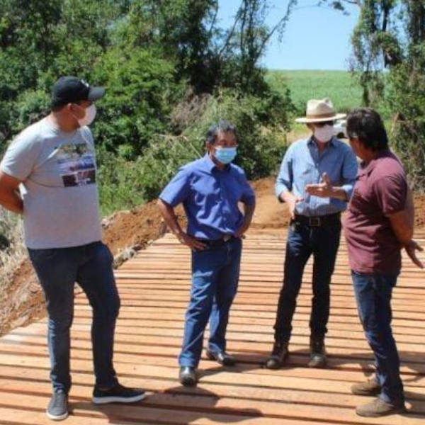Água do Saltinho recebe nova ponte