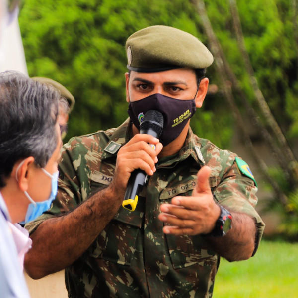 Tiro de Guerra realiza ato pelo Dia da Bandeira