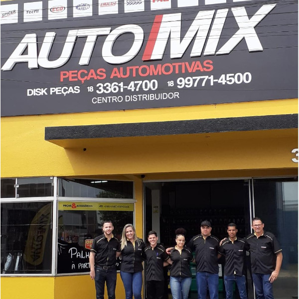 Inaugurada a AutoMix Peças Automotivas em Paraguaçu