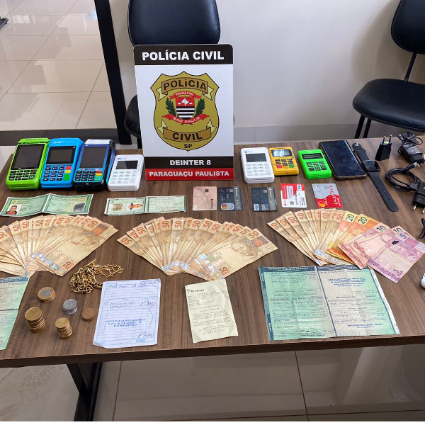 Polícia Civil de Paraguaçu prende homem que praticava estelionato na cidade