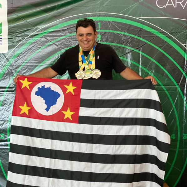 Paraguaçuense é ouro e prata na Final do Campeonato Brasileiro de Tiro Esportivo