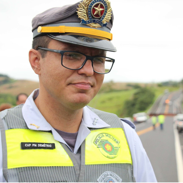 Capitão Demétrio da Polícia Rodoviária conta com colaboração dos motoristas para Operação Ano Novo 
