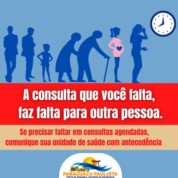 Saúde chama a atenção para os faltosos em consultas médicas