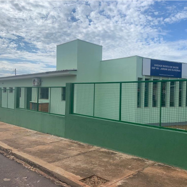 Depois de reformada, UBS Jardim das Oliveiras será entrega à população na sexta, 28