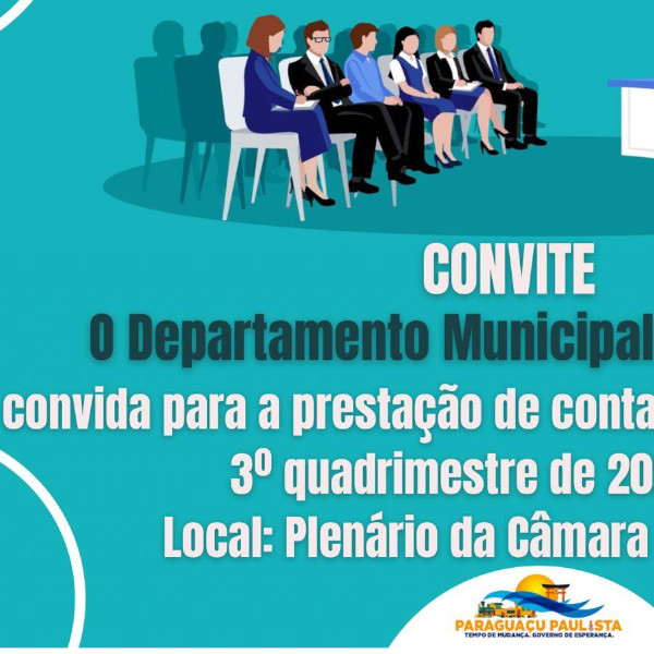 Saúde apresentará relatório de ações do 3° quadrimestre de 2021