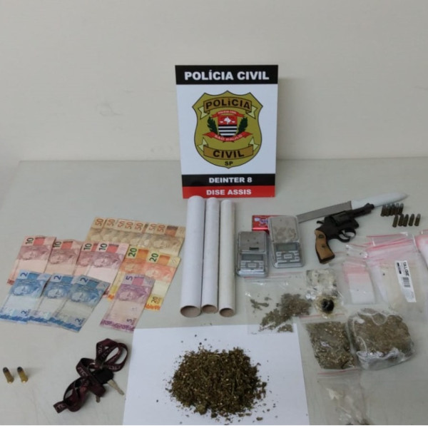 Homem é preso por tráfico de drogas na modalidade delivery