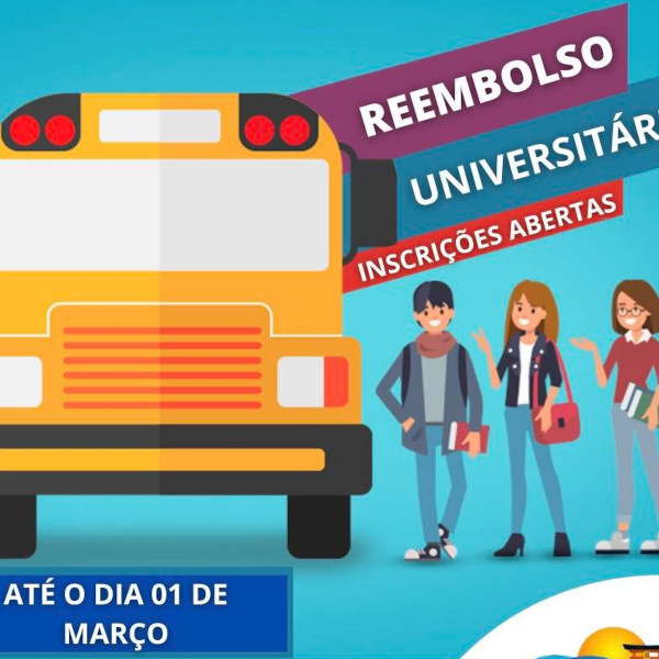 Prefeitura inicia inscrição para reembolso universitário