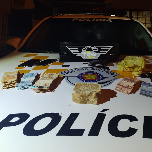Acusados de traficar crack são presos na região