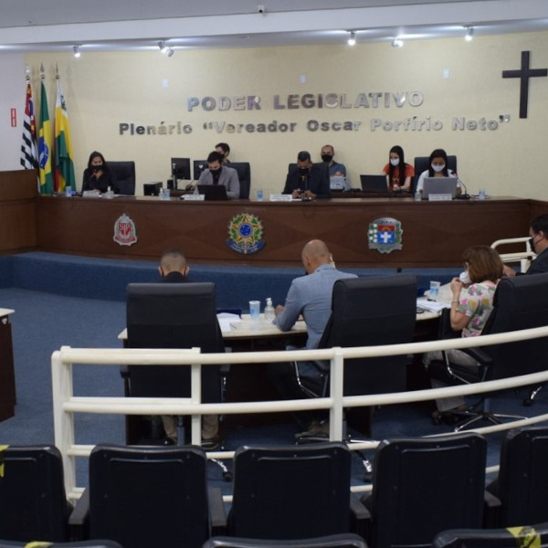 Vereadores reúnem-se nesta segunda-feira para a primeira Sessão Ordinária de 2022