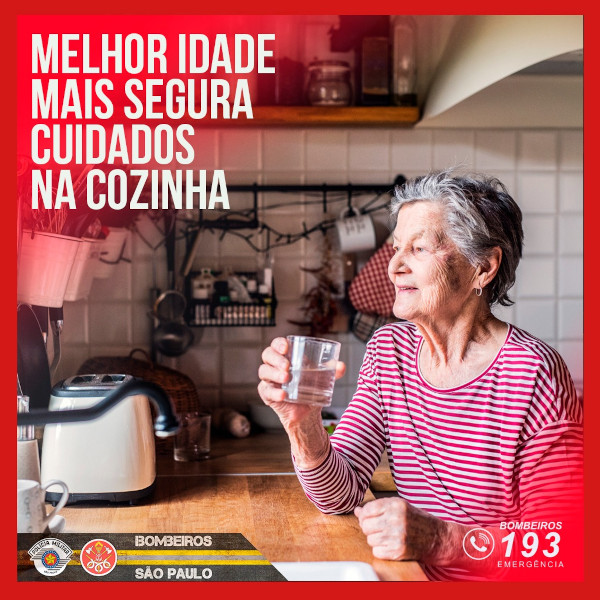 Corpo de Bombeiros promove Operação Melhor Idade Mais Segura
